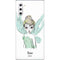 Disney Tinker Bell Watercolor Fairy Art Galaxy Note 10 Skin